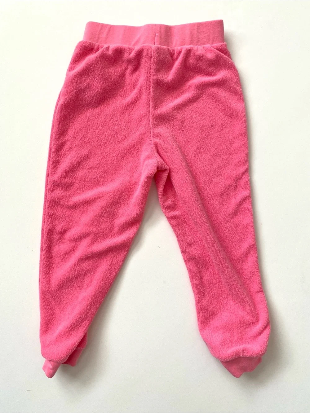 Juicy Couture Girls Hot Pink Fleece Hoodie Set 3T Zip Front Jacket Pull on Pants